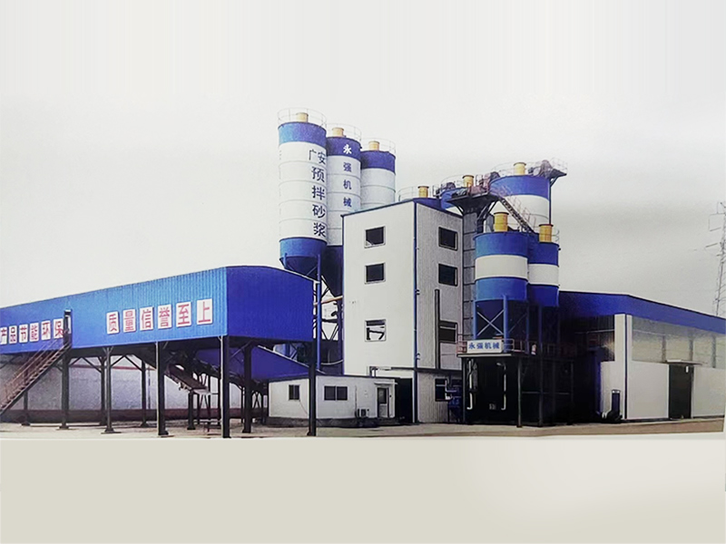 山東濰坊預拌砂漿生產(chǎn)線案例